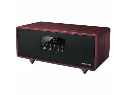 Radiopřijímač MUSE M-630DWT hnědý Vráceno ve 14ti denní lhůtě