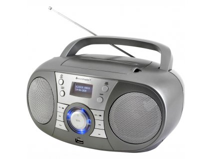 Radiopřijímač s DAB+ Soundmaster SCD1800TI šedý Vráceno ve 14ti denní lhůtě