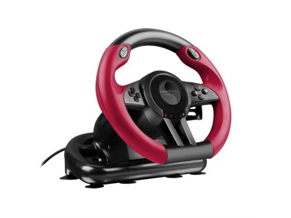 Volant Speed Link TRAILBLAZER Racing Wheel pro PC, PS4/Xbox One/PS3 černý Vráceno ve 14ti denní lhůtě - kosmetické oděrky