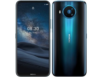 Mobilní telefon Nokia 8.3 5G modrý Vráceno ve 14ti denní lhůtě
