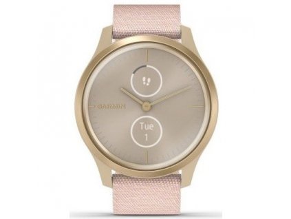 Chytré hodinky Garmin vivomove3 Style LightGold/Pink Nylon Vraceno ve 14ti denní lhůtě