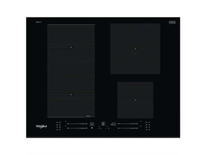 Indukční varná deska Whirlpool WF S9365 BF/IXL černá nepoužito-rozbaleno-poškozený obal