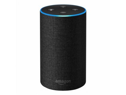Hlasový asistent Amazon Echo (2. generace), Charcoal černý Vráceno ve 14 ti denní lhůtě - Chybí adaptér do zásuvky
