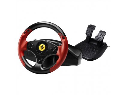 Volant Thrustmaster Ferrari Red Legend pro PC, PS3 + pedály černý Vráceno ve 14 ti denní lhůtě - Kosmetické oděrky