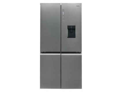 Americká lednice Haier HTF-520IP7 stříbrná vystaveno na prodejně - kosmetické oděrky