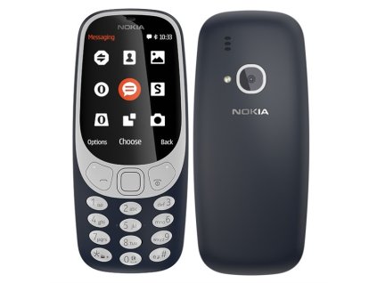 Mobilní telefon Nokia 3310 (2017) Dual SIM modrý Vráceno ve 14 ti denní lhůtě - Kosmetické oděrky