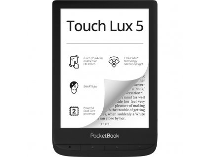 Čtečka e-knih Pocket Book 628 Touch Lux 5 černá  Vráceno ve 14ti denní lhůtě