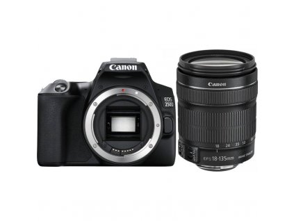 Digitální fotoaparát Canon EOS 250D + 18-135 IS STM (3454C019) černý Vráceno ve 14ti denní lhůtě