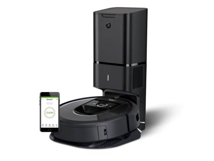 Robotický vysavač iRobot Roomba i7+ černý Odzkoušeno-vráceno-oděrky