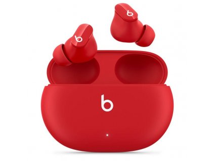 Sluchátka Beats Studio Buds (MJ503EE/A) červená  ..Použité zboží ..Pouze samotná sluchátka, krabička a kabel ..Chybí příslušenství ..Záruka 12 měsíců