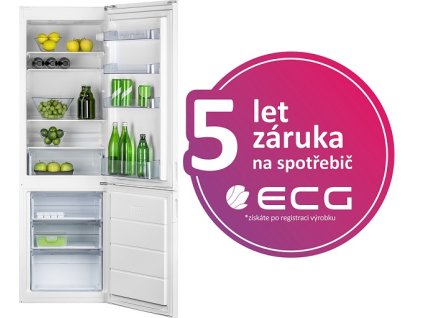Kombinovaná chladnička ECG ERB 21701 WE  ..Nové zboží