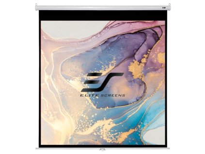 ELITE SCREENS plátno roleta 113" (287cm)/ 1:1/ 203,2×203,2cm/ gain 1.1/ case bílý M113NWS1
