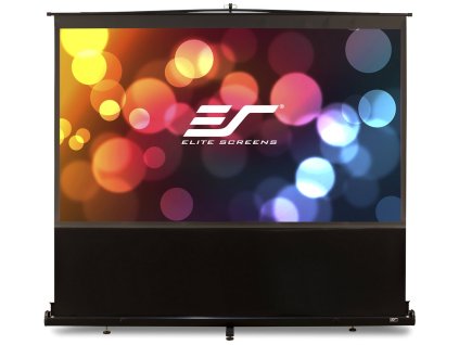ELITE SCREENS plátno teleskopické od podlahy vzhůru 120" (304,8cm)/ 16:9/ 150,1×266,7cm/ gain 1.1/ case černý F120NWH