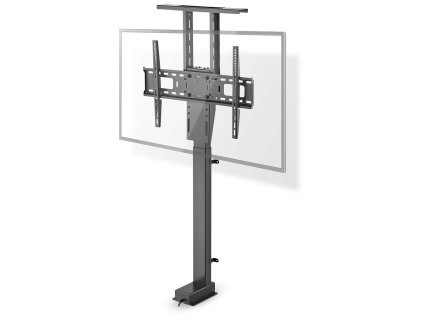 NEDIS stojan na TV/ 37 - 80"/ nosnost 60 kg/ motorizovaný/ provedení do skříně/ zdvih 68 - 158 cm/ DO/ ocel/ černý TVSM5840BK