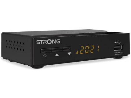 STRONG DVB-C set-top-box SRT 3030/ Full HD/ EPG/ HDMI/ USB/ SCART/ externí adaptér/ černý SRT3030