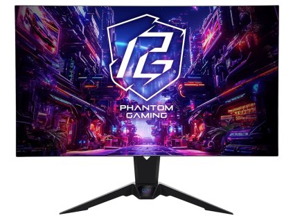 Phantom Gaming by Asrock monitor PGO32UFS 32" /OLED/3841x2161/241Hz/275cd/m2/1,13ms/DP/HDMI/USB-C/repro/VESA/wifi antena 91LXA1N1-A1E1A1C