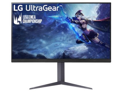 LG monitor 32GS75Q-B 31,5" / IPS / 2560x1440 / 180Hz / 1ms / HDMI / DP / FreeSync/G-SYNC / Pivot/ výškově stavitelný 32GS75Q-B.AEU