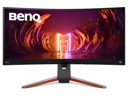 BENQ Mobiuz 34" LED EX3410R/ Curved/ VA panel/ 3440x1440/ 3000:1/ 1ms/ 144 Hz/ 2xHDMI/ DP/ USB/ FreeSync/ černošedý 9H.LKKLA.TBE