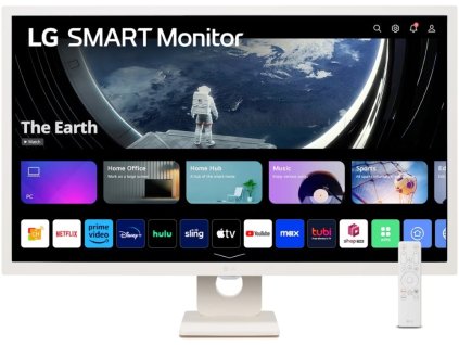LG smart monitor 32SR50F-W s webOS 31,5" / IPS / 1920x1080/ 250cd/m2 / 8ms / 2x HDMI /2x USB/repro/bílý 32SR50F-W.AEU