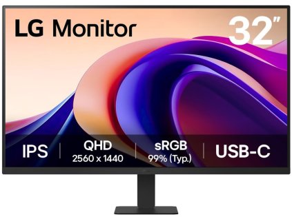 LG monitor 32U631A-B 31,5" IPS 2560x1440 / 16:9 /100Hz/ 250cdm / 5ms / USB-C/HDMI/HDR 10 32U631A-B.AEUQ