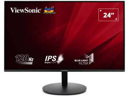 ViewSonic VA24E1-H / 24" 16:9 (23.8") 1920 x 1080 SuperClear® IPS monitor, 120Hz, 1500:1, 250 cd/m2, 8 bit,VGA, HDMI, VA24E1-H