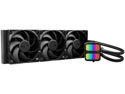 Be quiet! vodní chladič CPU Silent Loop 3 ARGB 420mm / 3x140mm PWM fan / Intel i AMD / černý BW026