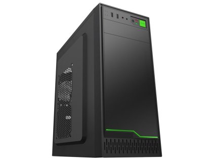 EUROCASE MidT ML N6-500B / bez zdroje / 2x USB 3.0  / černá P001038859500