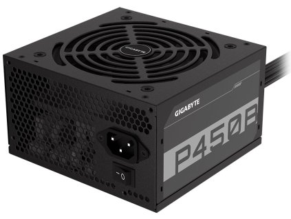 GIGABYTE zdroj P450B / 450W / 80 PLUS Bronze / ATX / 120mm fan / akt. PFC GP-P450B