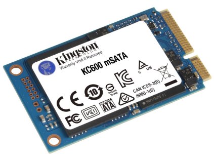 KINGSTON KC600 256GB SSD / mSATA / Interní / SKC600MS/256G