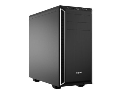 Be quiet! skříň PURE BASE 600 / MidT / bez zdroje / 2xUSB 3.0 / černo-stříbrná BG022
