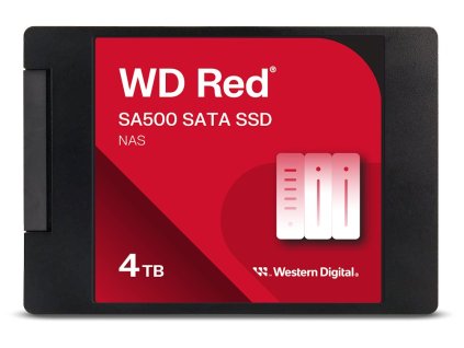 WD RED SSD SA500 4TB Powered by SANDISK / Interní / 2,5" / SATAIII / 3D NAND WDS400T2R0A-68CKB0