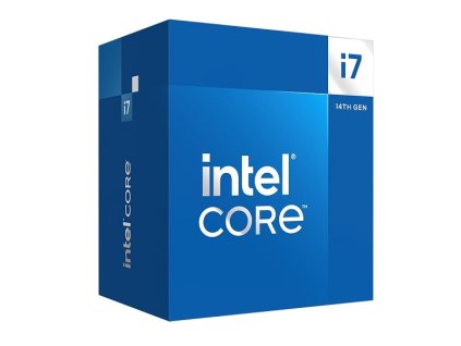 INTEL Core i7-14700 / Raptor Lake R / LGA1700 / max. 5,4GHz / 8P+12E/28T / 33MB / 65W TDP / VGA / BOX BX8071514700