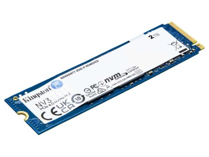 KINGSTON NV3 SSD 2TB / NVMe M.2 PCIe Gen4 / Interní / M.2 2280 SNV3S/2000G