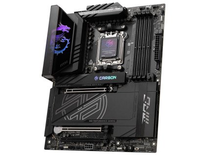 MSI MPG X870E CARBON WIFI / AMD X870E / AM5 / 4x DDR5 / 4x M.2 / HDMI / USB-C / WiFi / ATX MPG X870E CARBON WIFI
