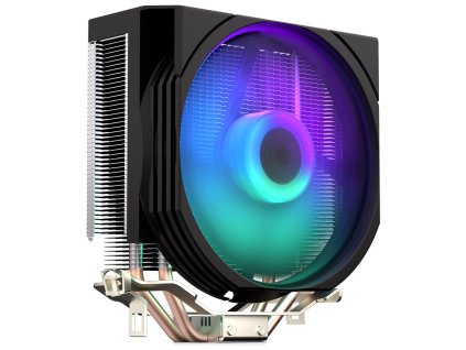 Endorfy chladič CPU Spartan 5 ARGB / 120mm ARGB fan / 2 heatpipes / kompaktní i pro menší case / pro Intel i AMD EY3A002