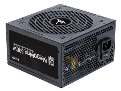 Zalman zdroj MegaMax 500W/ ATX / akt. PFC / 120mm ventilátor / 80PLUS ZM500-TXII