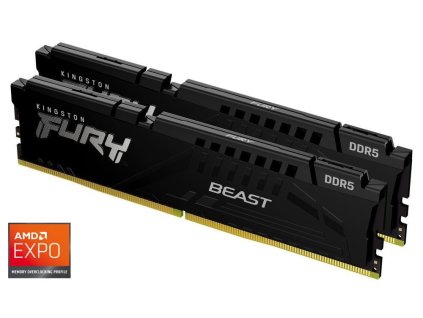 KINGSTON FURY Beast Black EXPO 32GB DDR5 5600MT/s CL36 / DIMM / Kit 2x 16GB KF556C36BBEK2-32