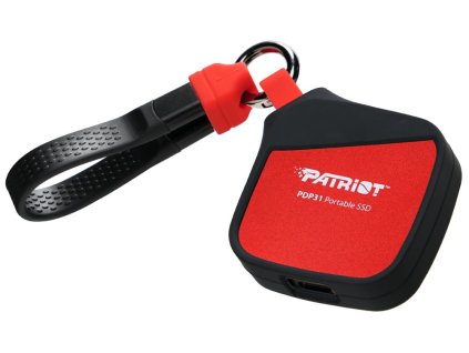 PATRIOT Portable SSD PDP31 2TB M.2 2230 format / USB 3.2 Gen2 / USB Type-C / externí / černo-červený PDP312TB23UCK