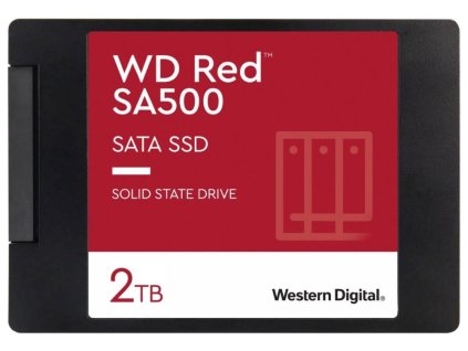 WD RED SSD SA500 2TB / Interní / 2,5" / SATAIII / 3D NAND WDS200T2R0A-68CKB0