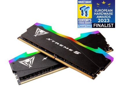 PATRIOT VIPER XTREME 5 RGB 48GB DDR5 7600MHz / DIMM / CL38 / Kit 2x 24GB PVXR548G76C36K