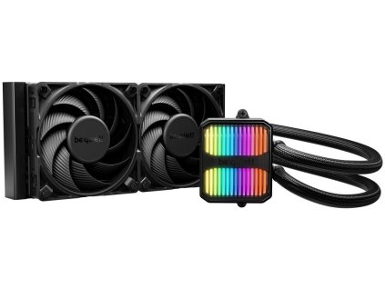 Be quiet! vodní chladič CPU Silent Loop 3 ARGB 240mm / 2x120mm PWM fan / Intel i AMD / černý BW024