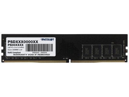 PATRIOT Signature 16GB DDR4 2666MHz / DIMM / CL19 / 1,2V PSD416G266681