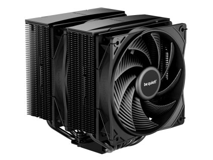 Be quiet! chladič CPU PURE ROCK PRO 3 Black / 2x120mm PWM fan / 6xheatpipe / černý BK042