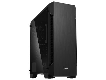 Zalman skříň S3 TG / Middle tower / ATX / USB 3.1 / USB 2.1 / temperované sklo S3 TG