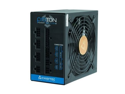 CHIEFTEC zdroj BDF-1000C / Proton Series / 1000W / 140mm fan / akt. PFC / modulární kabeláž / 80PLUS Bronze BDF-1000C
