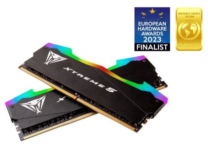 PATRIOT VIPER XTREME 5 RGB 32GB DDR5 7600MHz / DIMM / CL36 / Kit 2x 16GB PVXR532G76C36K