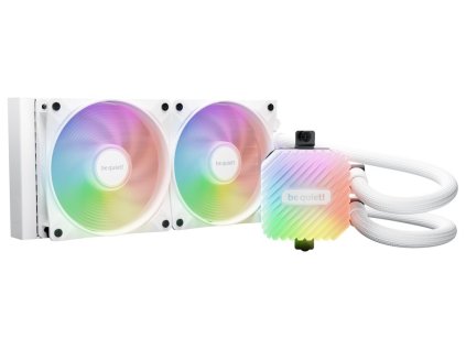 Be quiet! Light Loop vodní chladič CPU ARGB 240mm / 2x120mm / Intel i AMD / bílý BW021