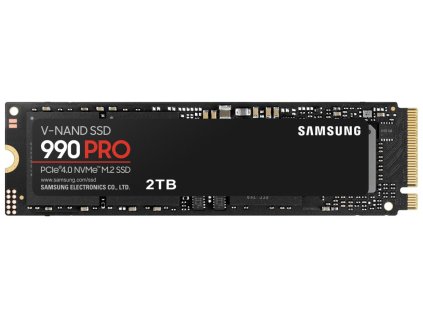 SAMSUNG 990 PRO 2TB SSD / M.2 2280 / PCIe 4.0 4x NVMe / Interní MZ-V9P2T0BW