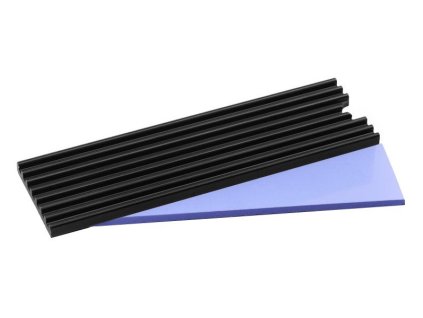 AXAGON hliníkový pasivní chladič pro M.2 SSD / CLR-M2L3 / 2280 / výška chladiče 3mm CLR-M2L3