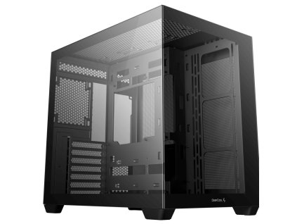 DEEPCOOL skříň CG531 / ATX / USB 3.1 / USB-C/ panoramatická / černá R-CG531-BKNDA1-G-1